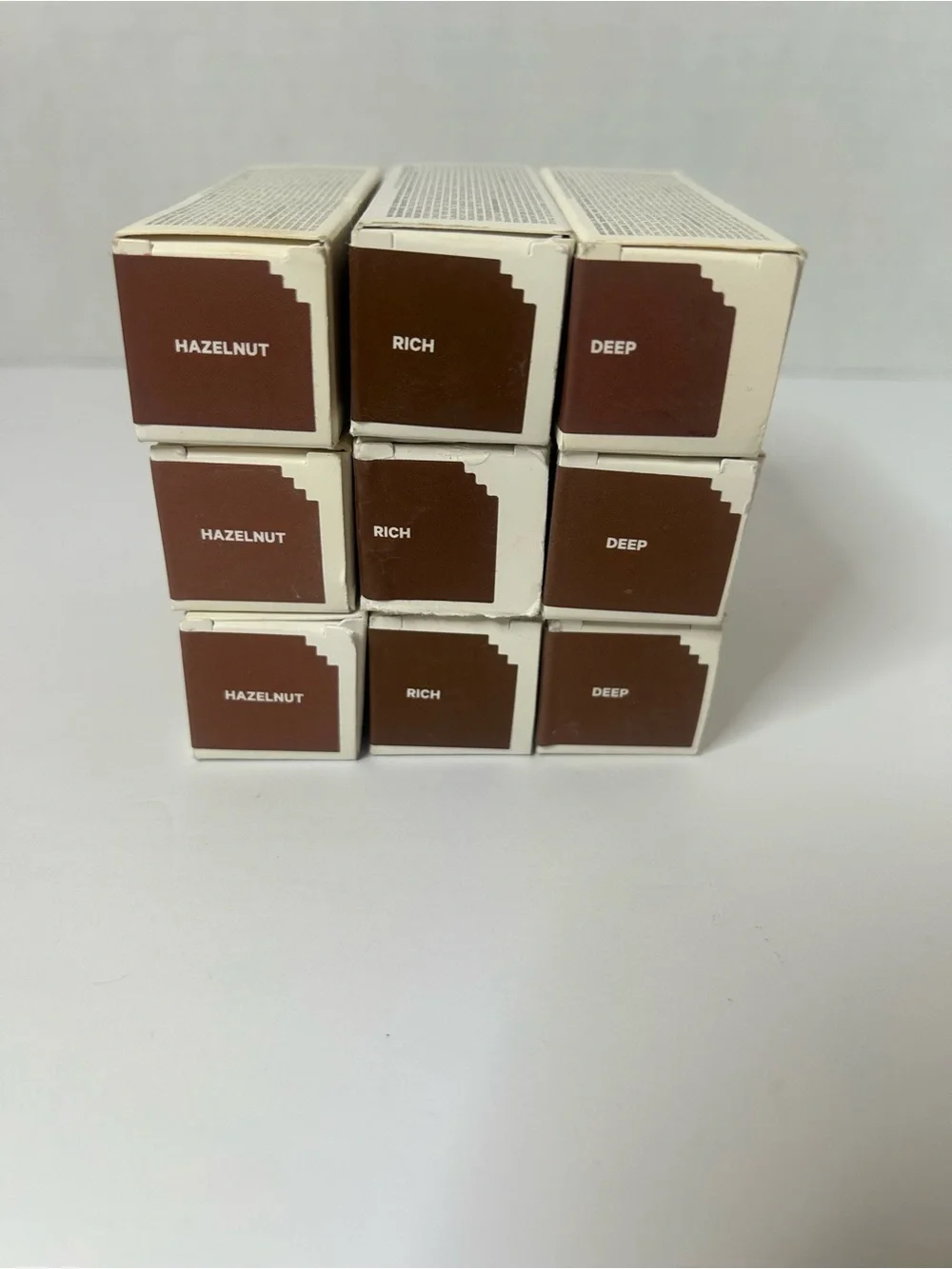 9 Lot Milk Makeup Flex Foundation Stick Full size 10g/0.35oz Hazelnut Rich Deep.